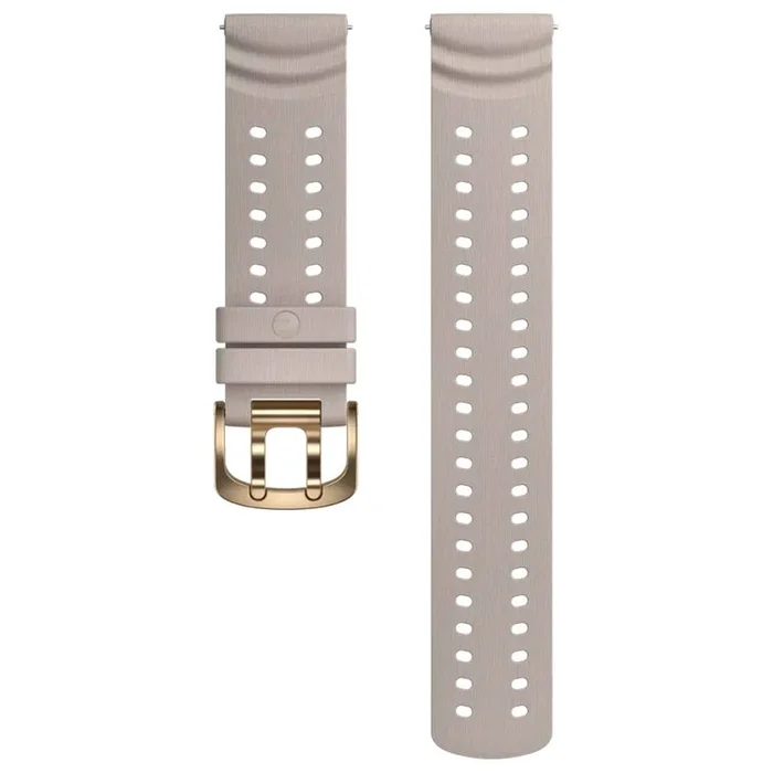 Accesorios para relojes Polar Bracelet Silicone 22 mm Greige Gold