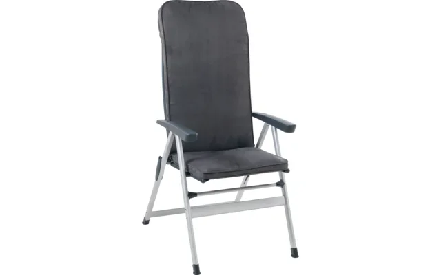 Acolchado del asiento con funda de microfibra gris Wecamp