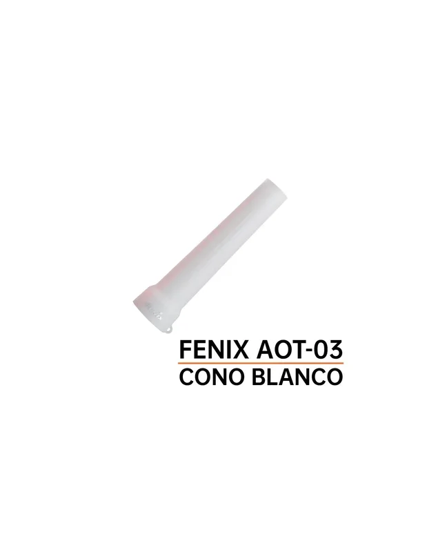 AOT-03 – Cono Tráfico color blanco Fenix