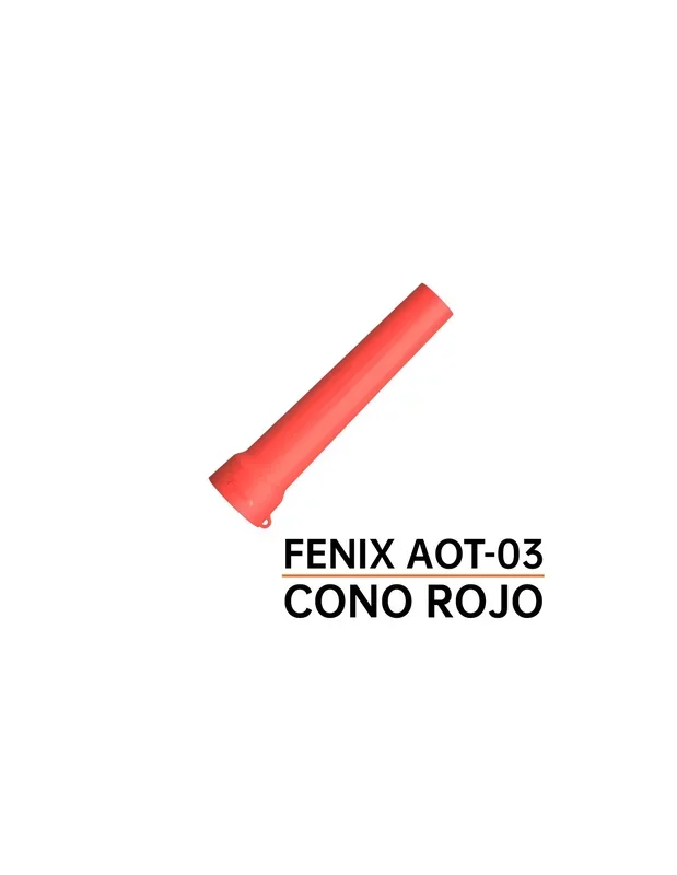 AOT-03 – Cono Tráfico color rojo Fenix