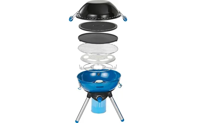 Barbacoa de gas Campingaz Party Grill 400 CV con 3 cartuchos de gas CV 470 All Season