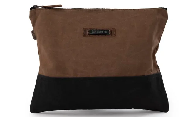 Barebones Zipper Pouch neelum bolsa grande con cremallera caqui