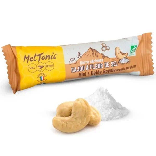 Barritas energéticasMELTONICBARRE CEREALES BIO CAJOU & FLEUR DE SEL