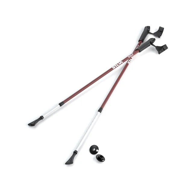 Bastones silva Walk Poles Telescópicos 2 Secc. Par
