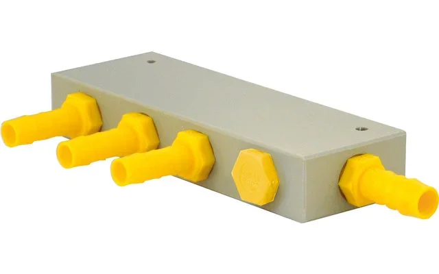 Bloque de distribución de agua Lily White YELLOW