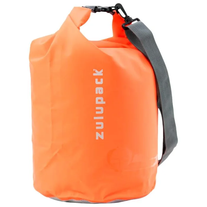 Bolsa estanca Zulupack Tube 15L Orange Fluo