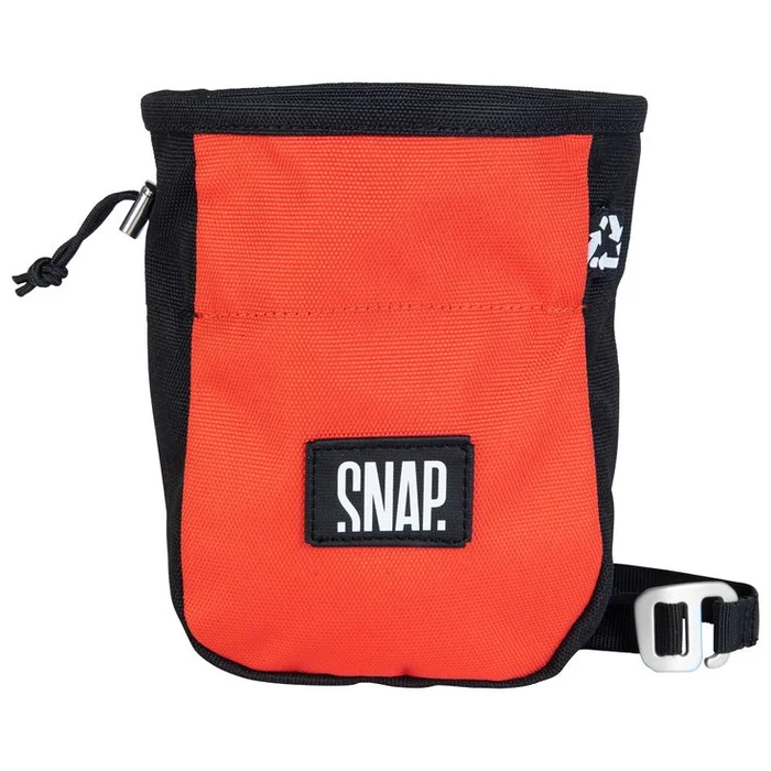 Bolsa para el magnesio Snap Chalk Pocket Black & Grenadine