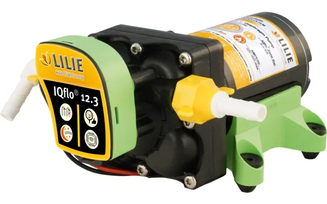 Bomba de membrana Lilie IQflo 12 V / 12,3 litros/min / 2,5 bar