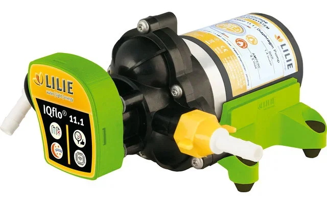 Bomba de presión de agua Lily IQflo 11.1 incl. 2 boquillas de rosca de 10 mm