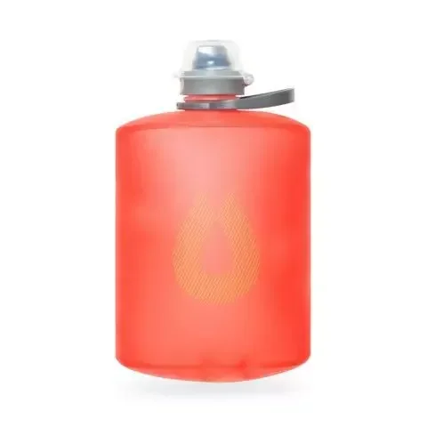 Botella Flexible Stow 500 ml Rojo-Hidratación Compacta para Aventuras al Aire Libre GS335SRN