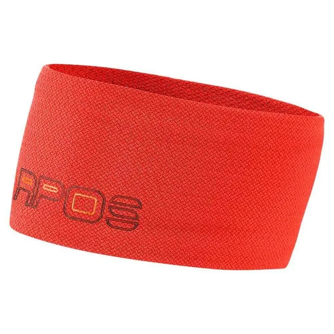 Braga karpos CROZZON HEADBAND Spicy Orange/Black Sand