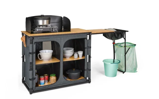 Caja de cocina de bambú Camplife Varna