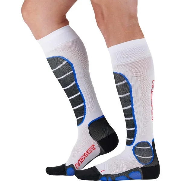 Calcetín de esquíMONNETMI-BAS SKI RACING BLEU BLANC ROUGE