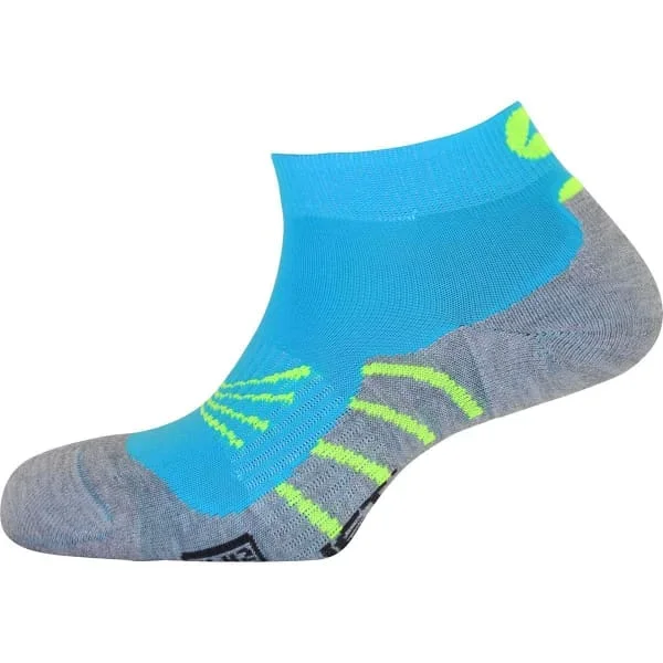 Calcetín runningMONNETSOCQUETTE RUN PERF BLEU JAUNE