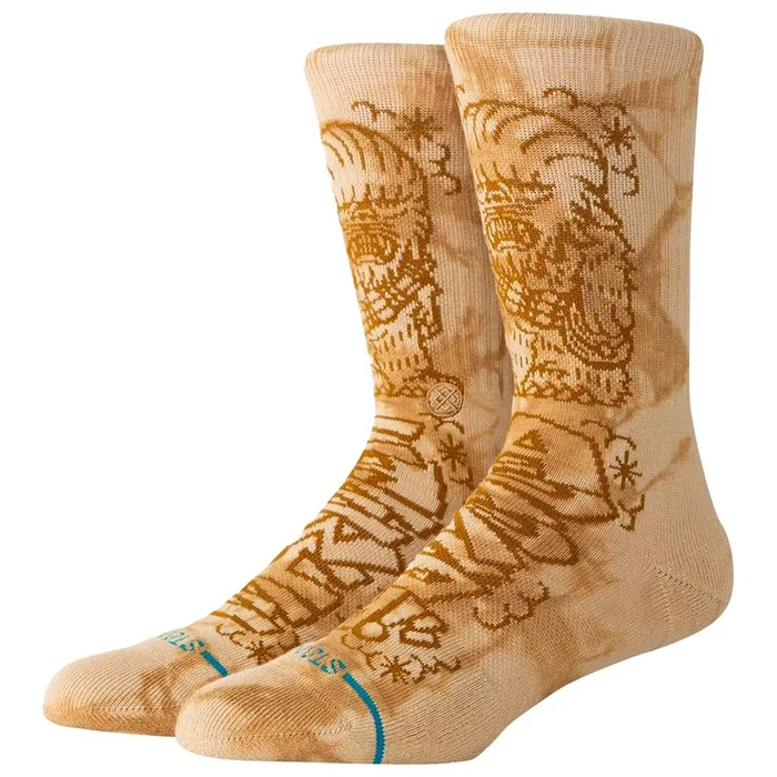 Calcetines Stance Crew Sock Dj Chewie Crew Sand