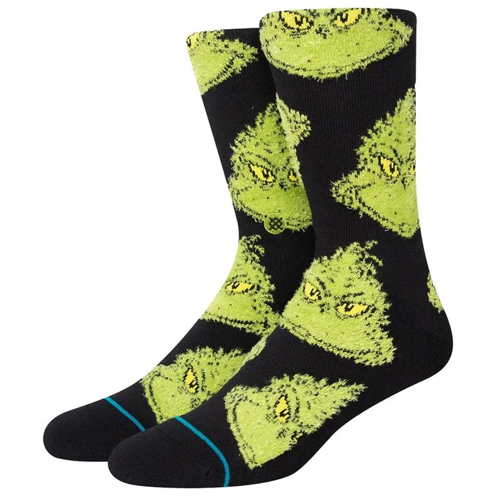 Calcetines Stance Crew Sock Mean One Black