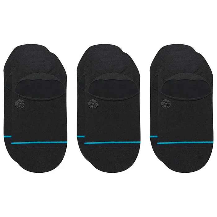 Calcetines Stance Icon No Show 3 Pack Socks Black