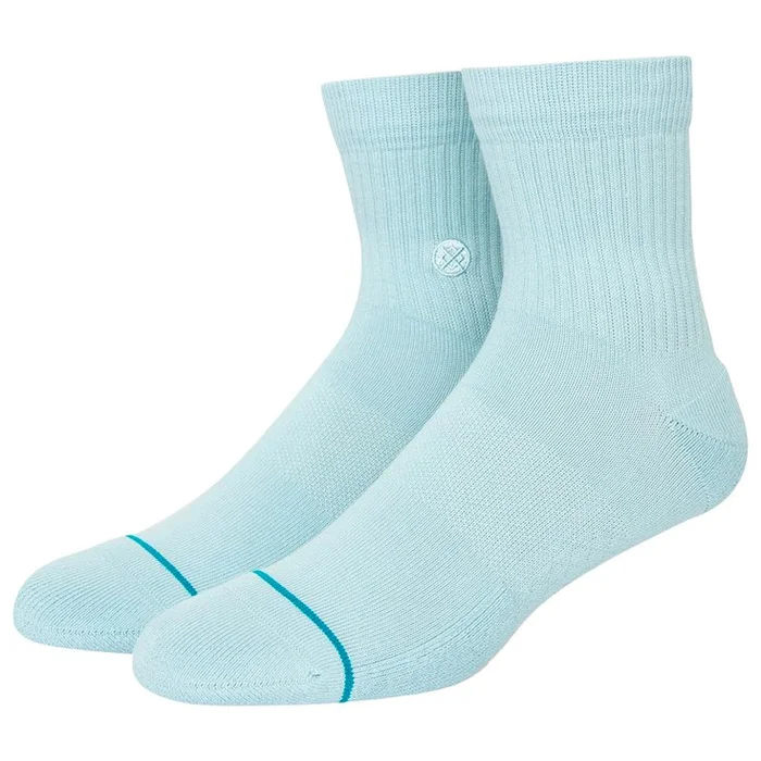 Calcetines Stance Icon Quarter Socks Light Blue