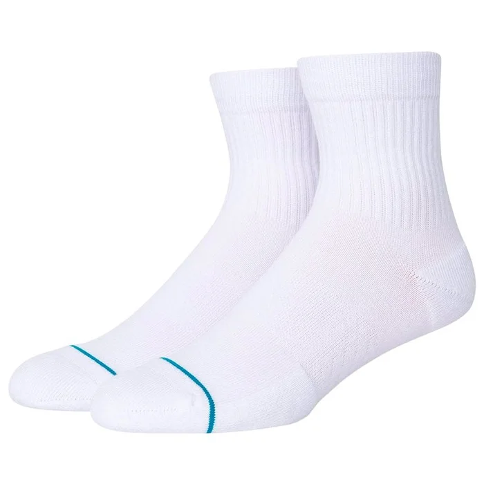 Calcetines Stance Icon Quarter Socks White