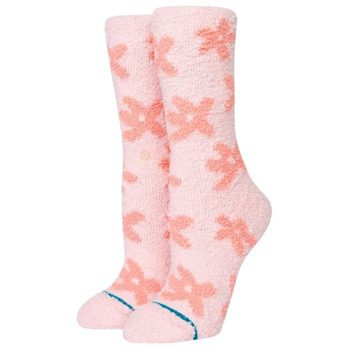 Calcetines Stance Pollen Plush Crew Sock Chillax Lilacice