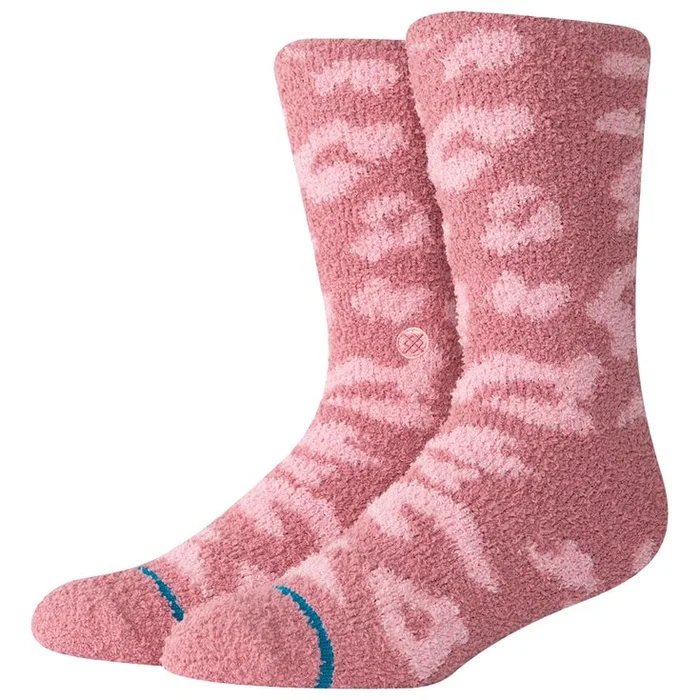 Calcetines Stance W Crew Sock Purrfect Crew Dusty Rose