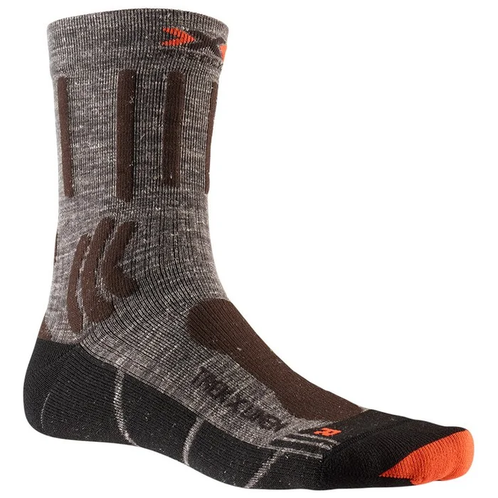 Calcetines X Socks Trek X Linen Suede Melange X-Orange Black