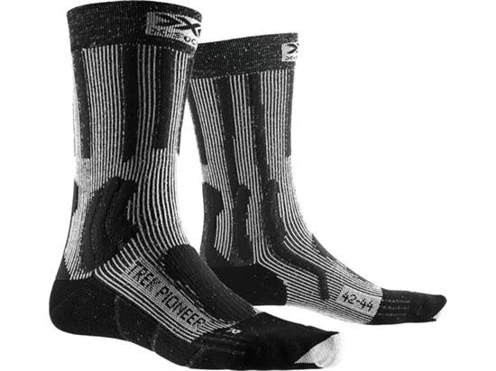 Calcetines xsocks Trek Pioneer Opal Black/flocculus White
