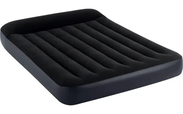Cama de aire Intex Dura Beam Pillow Rest Classic Full con bomba de 220V 137 x 191 x 25 cm
