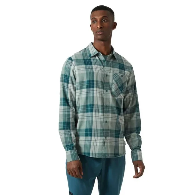 Camisa helly hansen AKER FLANNEL LS SHIRT Dark Creek Cascade