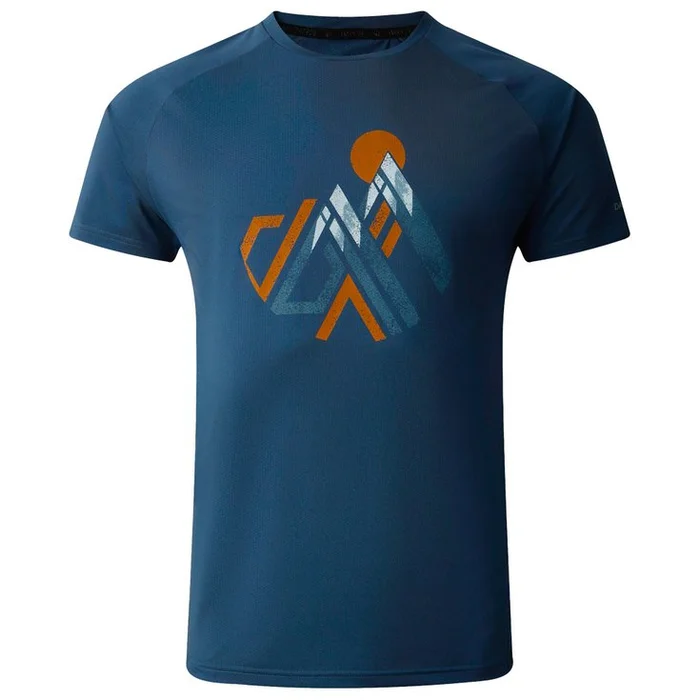 Camiseta de trail DARE2B Tech II tee Moonlight Denim