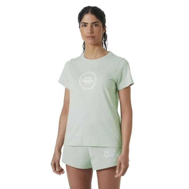 Camiseta helly hansen CORE GRAPHIC 2.0 Green