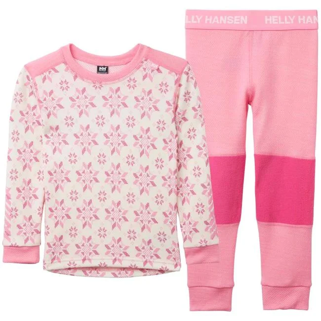 Camiseta helly hansen GRAPHIC LIFA MERINO SET Sugar Pink