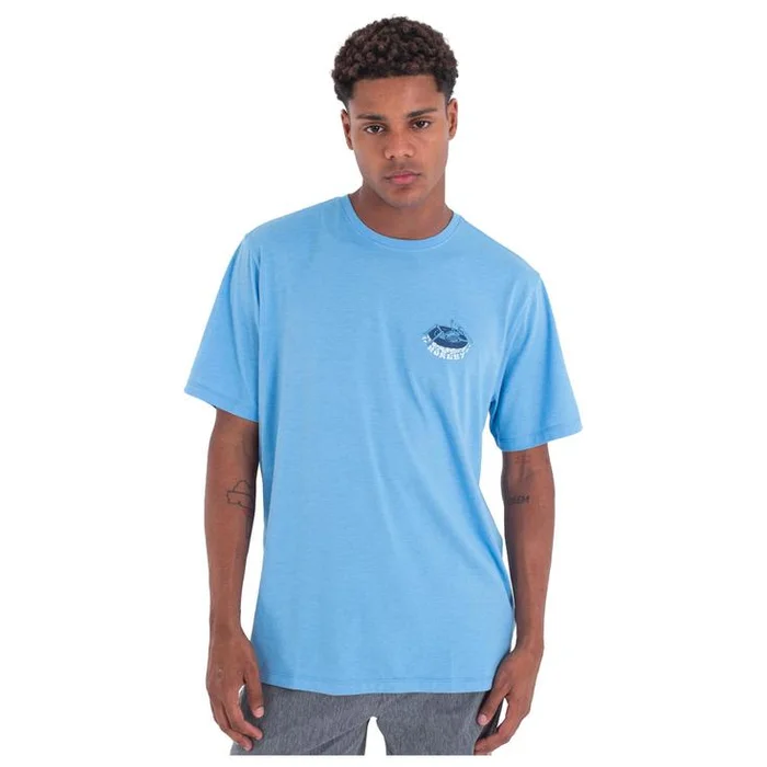 Camiseta Hurley Floatin Short Sleeve Aquifer Htr