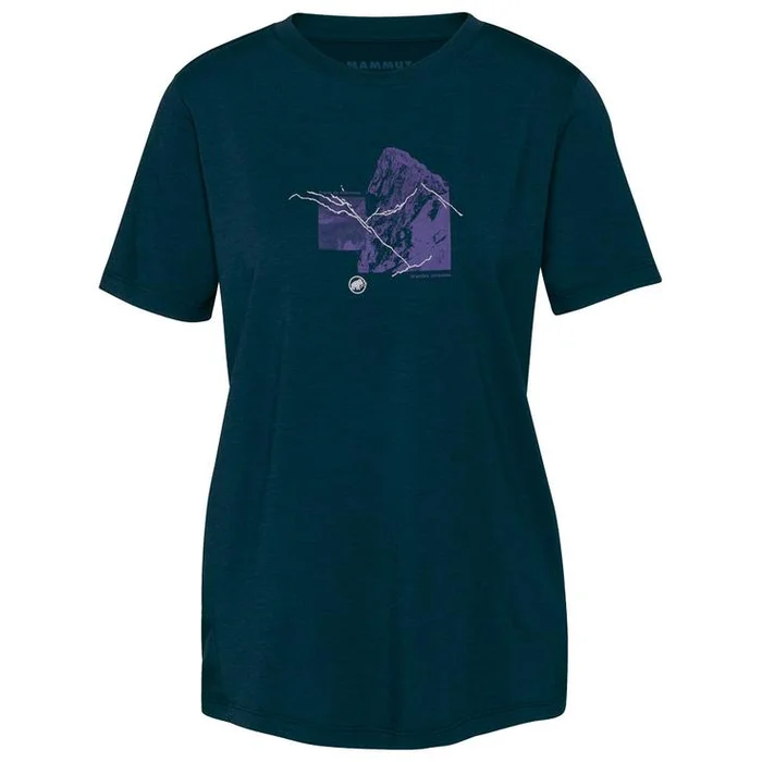 Camiseta Mammut Mountain Tee Shirt W Marine