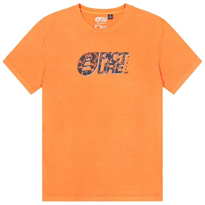 Camiseta Picture Basement Leo Tee Shirt Washed Dusty Orange