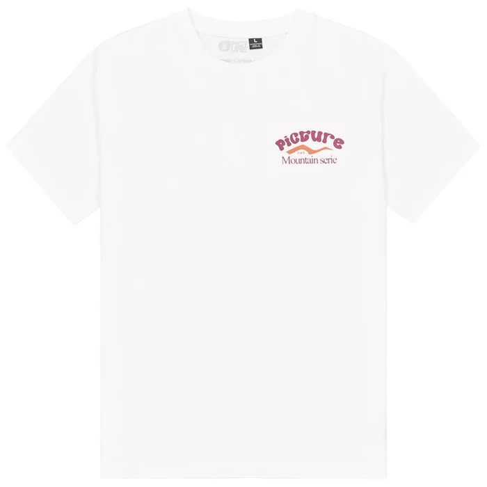 Camiseta Picture D&S Dolomiti Tee Shirt Natural White