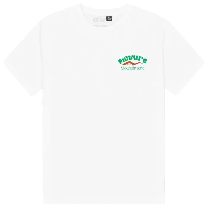 Camiseta Picture D&S Half Dome Tee Shirt Natural White