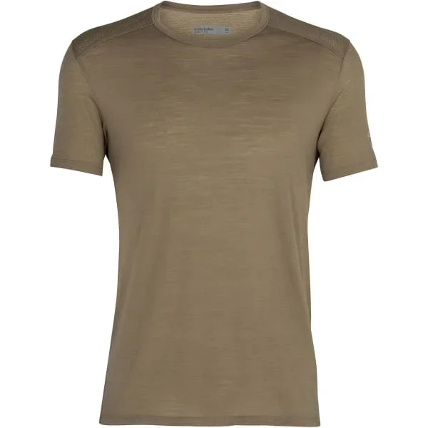 Camiseta senderismoICEBREAKERM AMPLIFY SS CREWE FLINT