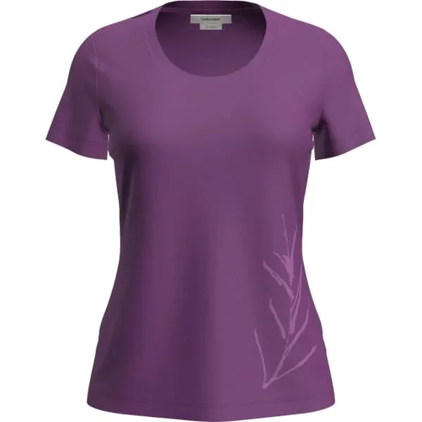 Camiseta senderismoICEBREAKERW MERINO 150 TECH LITE SS SCOOP TEE PASSION