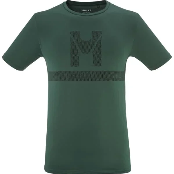 Camiseta senderismoMILLETWANAKA SEAMLESS TS SS BOTTLE/BLACK