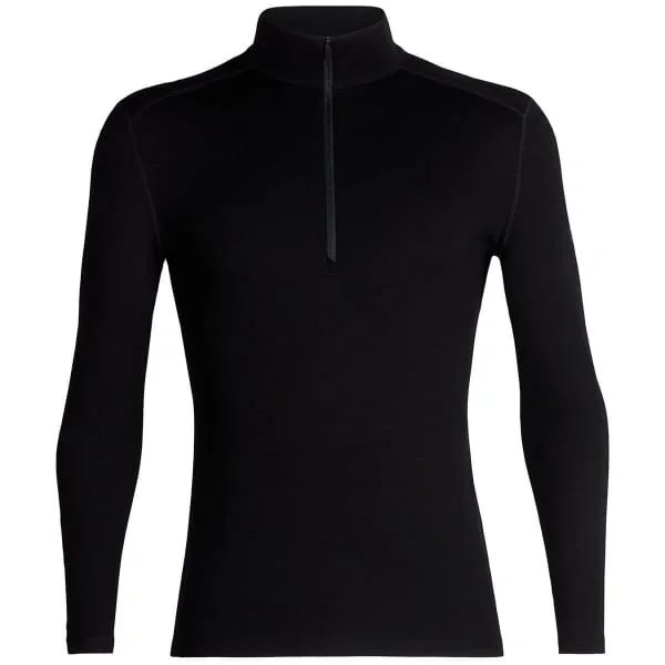 Camiseta térmicaICEBREAKER260 TECH LS HALF ZIP BLACK