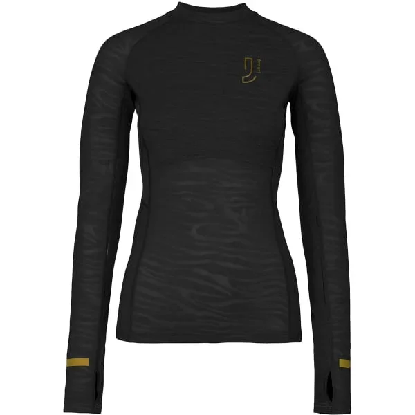 Camiseta térmicaJOHAUGADVANCE TECH-WOOL LONG SLEEVE BLACK