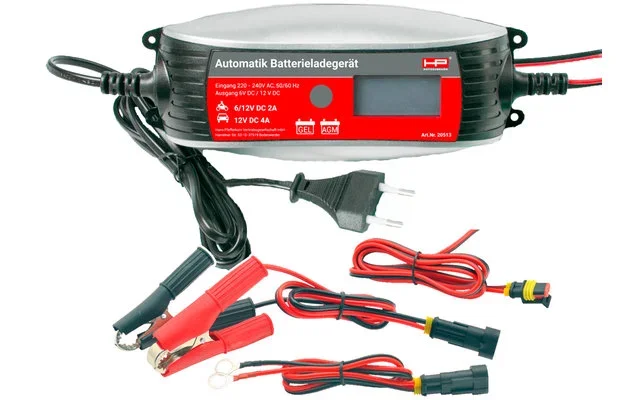 Cargador de batería inteligente HP para vehículos 6 / 12V