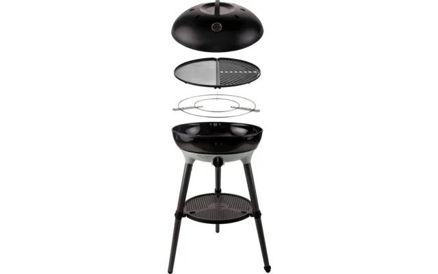 Carri Chef 50 BBQ/Plancha Todo en Uno barbacoa de gas incluye BBQ 2 plancha placa de asar Ø 46 cm