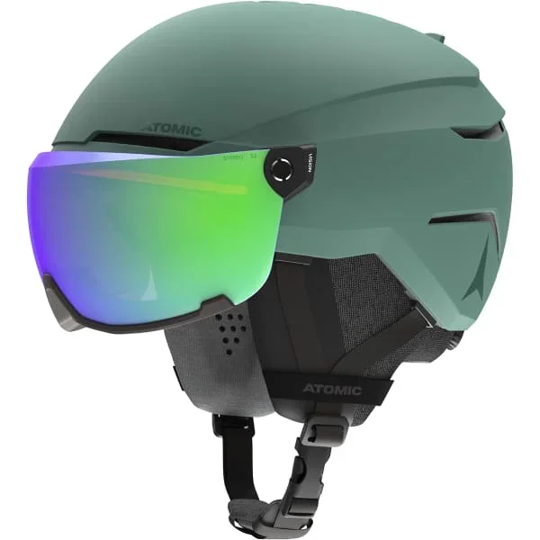Casco de esquíATOMICSAVOR VISOR STEREO GREEN