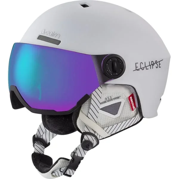 Casco de esquíCAIRNECLIPSE RESCUE MAT WHITE BLUE IUM