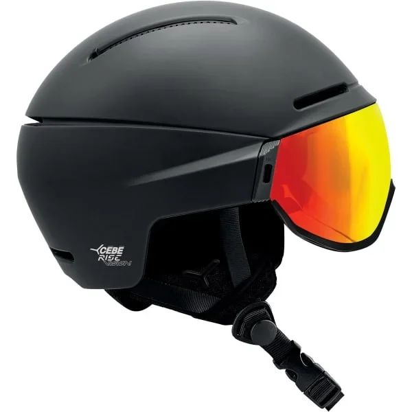 Casco de esquíCEBERISE VISION BLACK/VARIO FLASH RED CAT.1>3