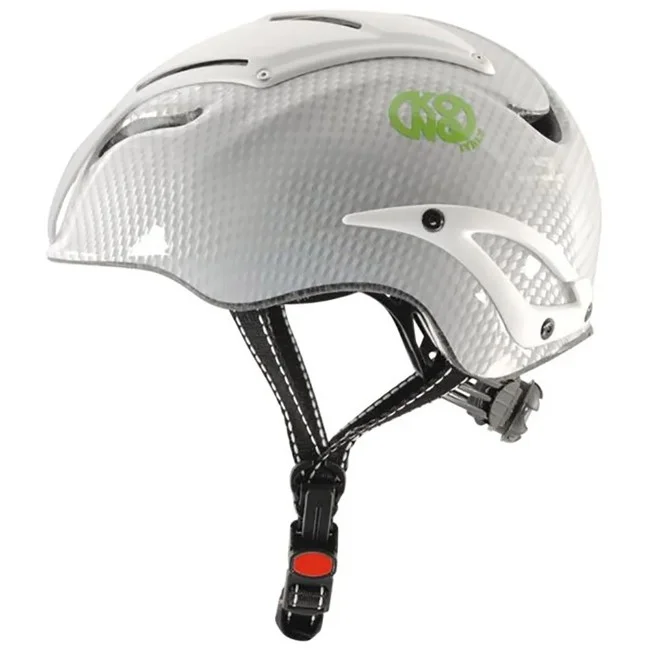 Casco kong KOSMOS-fibra carbono -blanco-S/M