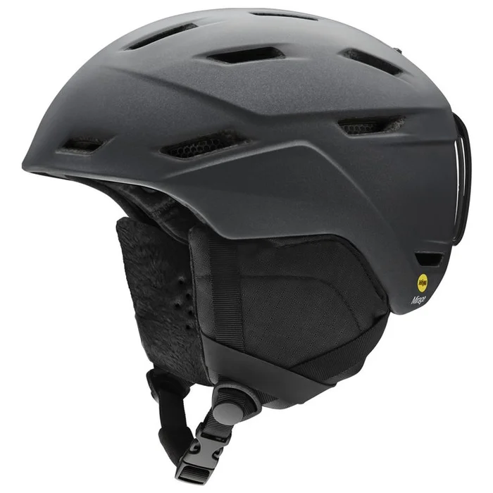 Casco Smith Mirage Mips Mat Black Pearl