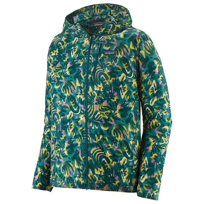 Chaqueta de trail Patagonia M’s Houdini Jkt Wild Botanist Wetland Blue